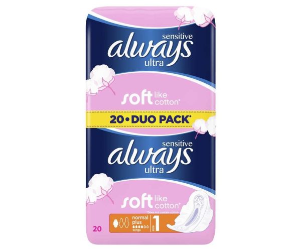 ALWAYS Sensitive duo pack Ultra Plus
