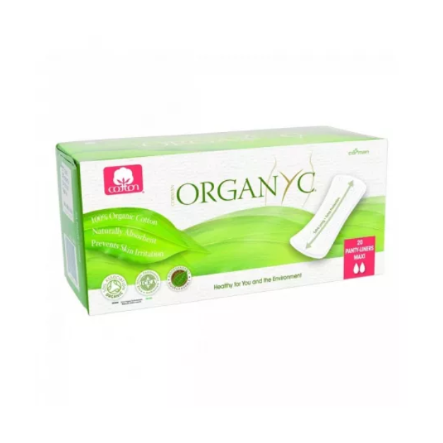 Absorbante zilnice MAXI din bumbac organic
