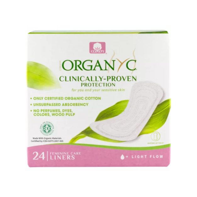 Absorbante zilnice din bumbac organic