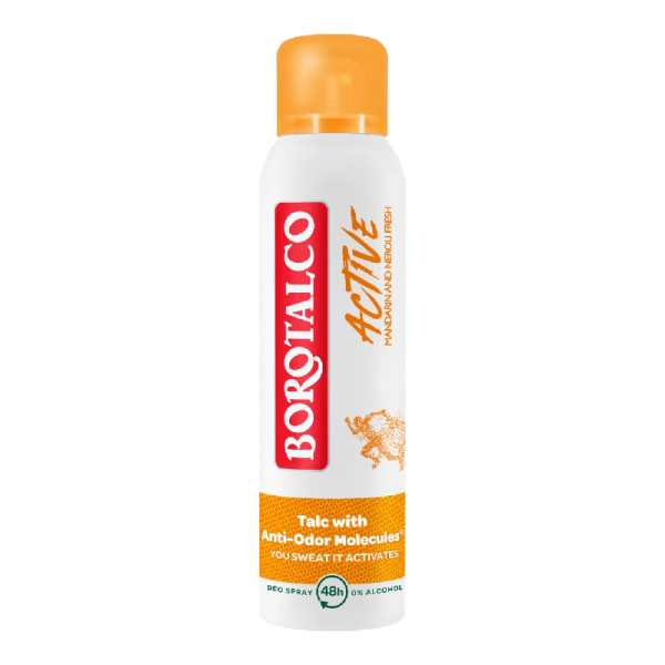 BOROTALCO Deodorant spray Active Mandarine&Neroli