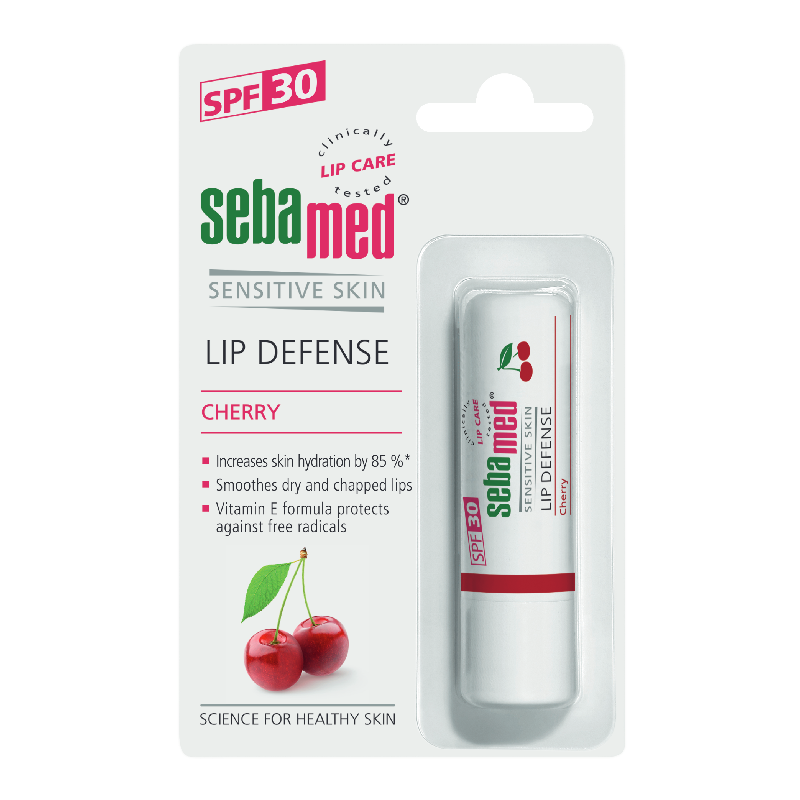 Balsam dermatologic protector pentru buze cu SPF 30 Cherry