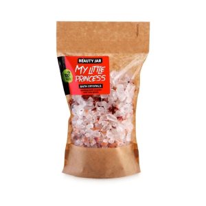 Beauty Jar Cristale de baie calmante cu petale de trandafir
