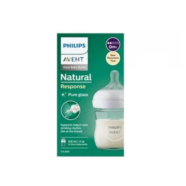 Biberon din sticla Natural Response