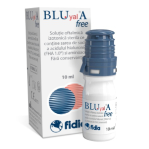 Blu yal A 0.15% free solutie oftalmica