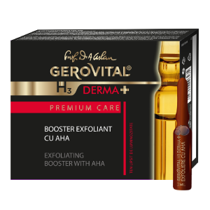 Booster exfoliant cu AHA H3 Derma+ Premium Care