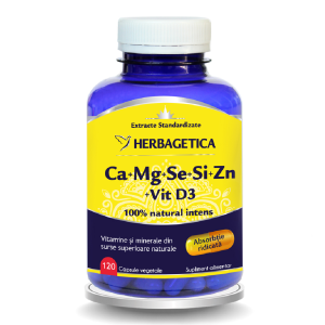 Ca+Mg+Se+Zn organice cu D3