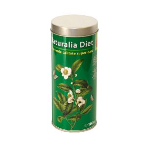 Ceai verde calitate superioara cutie de metal NATURALIA DIET
