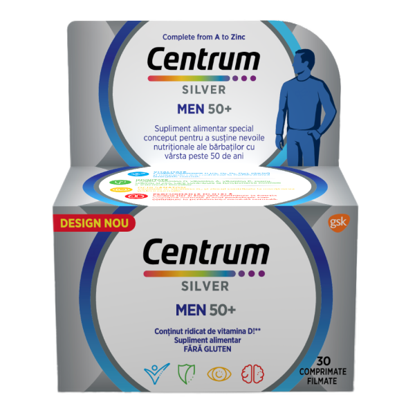 Centrum Silver 50+ pentru barbati
