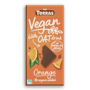 Ciocolata vegana cu portocala si bautura de ovaz