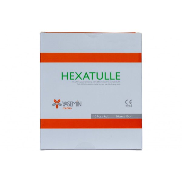 Comprese cu acetat de Clorhexidina Hexatulle