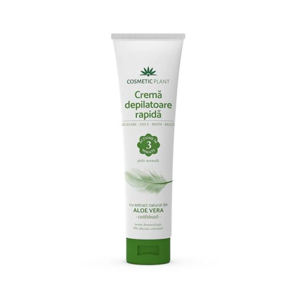 Cosmetic Plant Crema depilatoare rapida cu extract de aloe vera