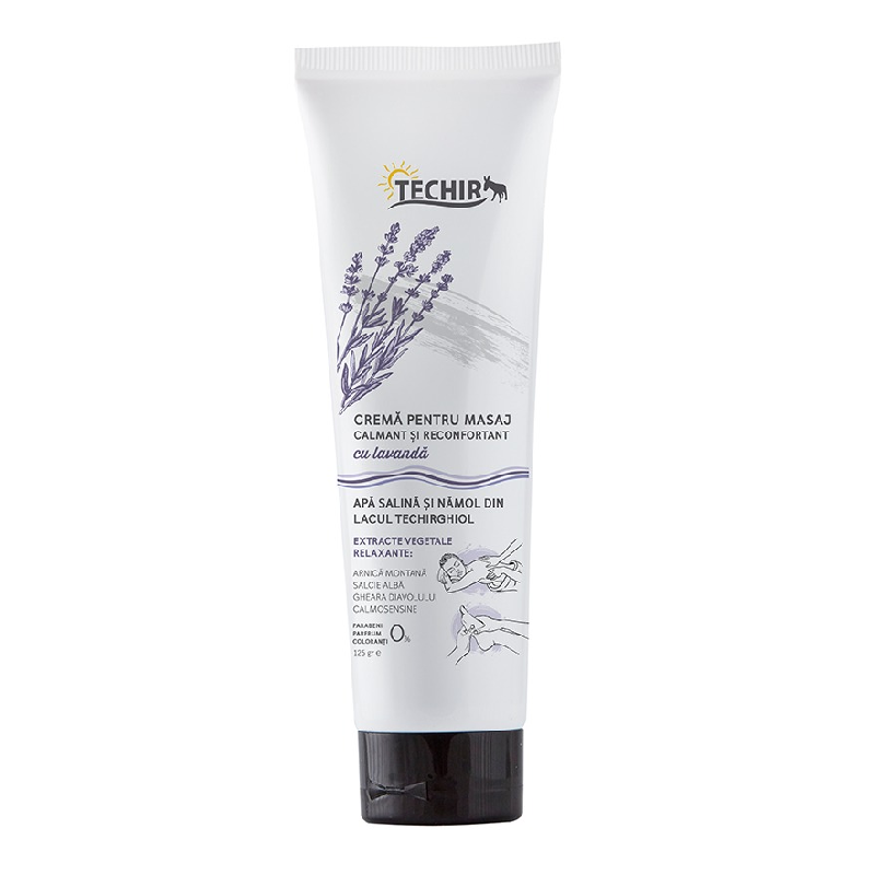 Crema cu lavanda pentru masaj calmant si reconfortant