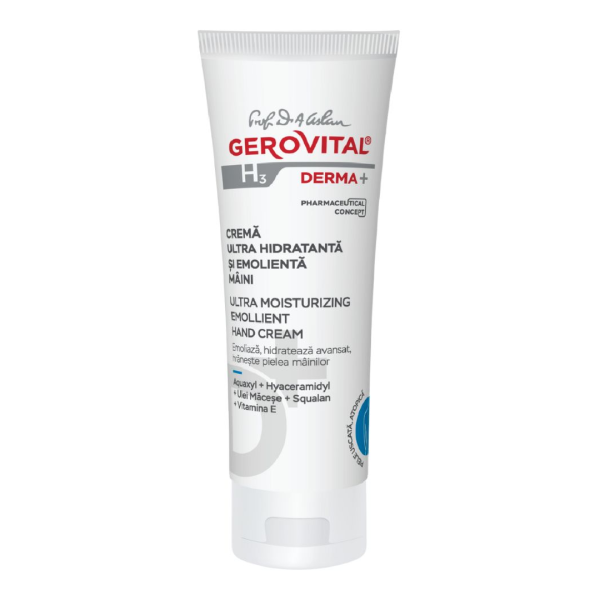 Crema de maini ultra hidratanta si emolienta H3 Derma+
