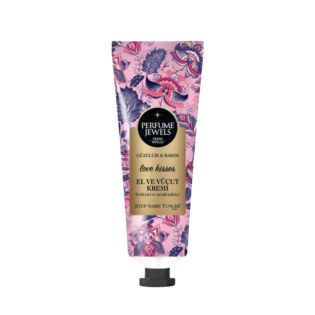 Crema maini si corp Perfume Jewels Love Kisses 50ml