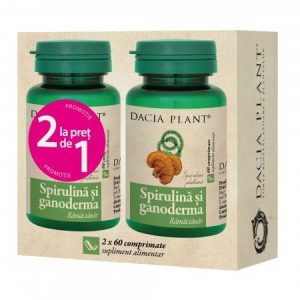 Dacia Plant Spirulina si Ganoderma