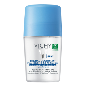 Deodorant roll-on mineral fara saruri de aluminiu 48h