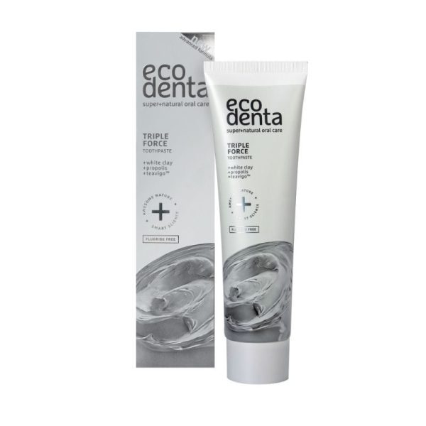 Ecodenta Pasta de dinti cu efect triplu pentru dinti sensibili