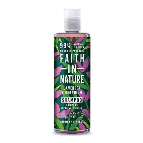 Faith in Nature Sampon natural nutritiv cu lavanda si muscata