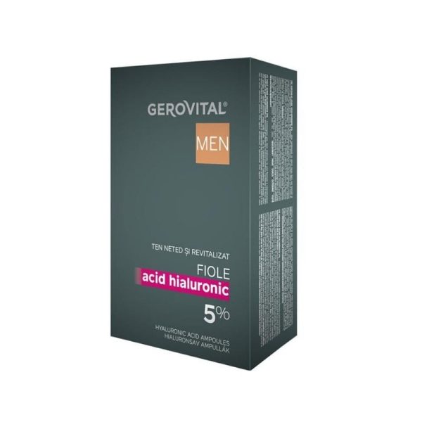 Fiole cu acid hialuronic 5% Men
