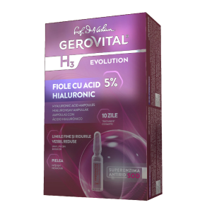 Fiole cu acid hialuronic H3 Evolution