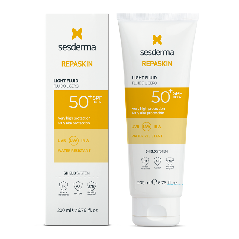Fluid lejer pentru corp SPF50