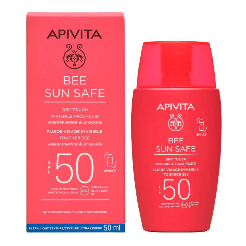 Fluid protectie solara fluida Invizibil SPF50 Bee Sun Safe
