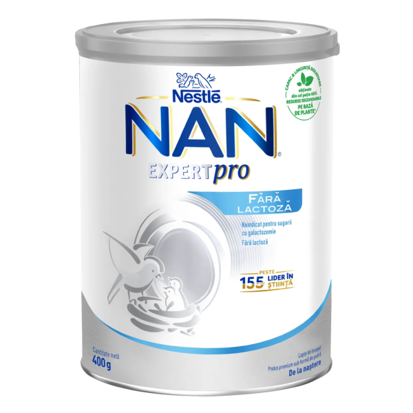Formula de lapte Fara Lactoza Nan Expert Pro