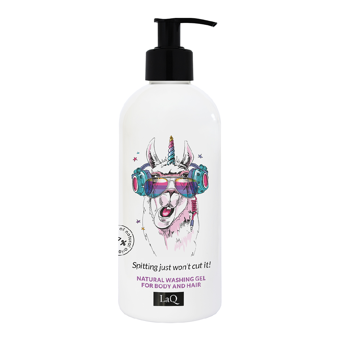 Gel de dus si sampon Llama