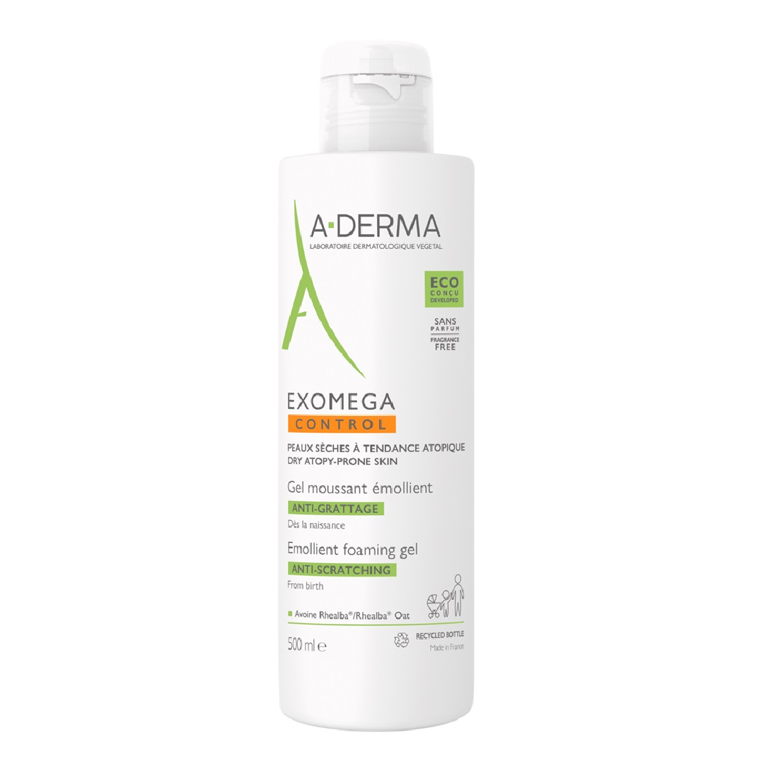 Gel spumant emolient Exomega Control
