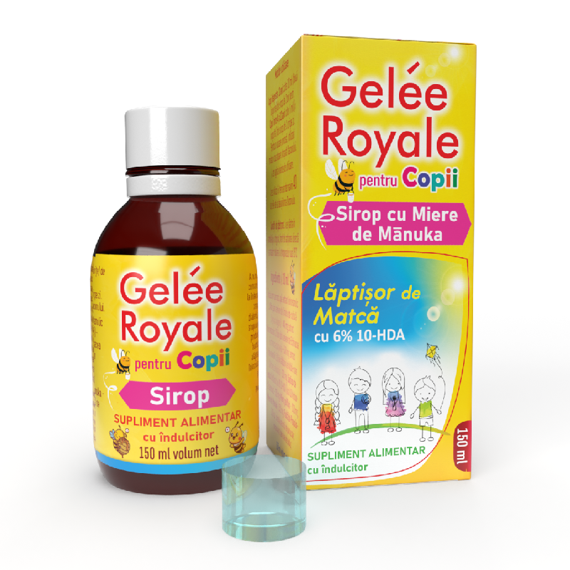 Gelee Royale copii sirop manuka