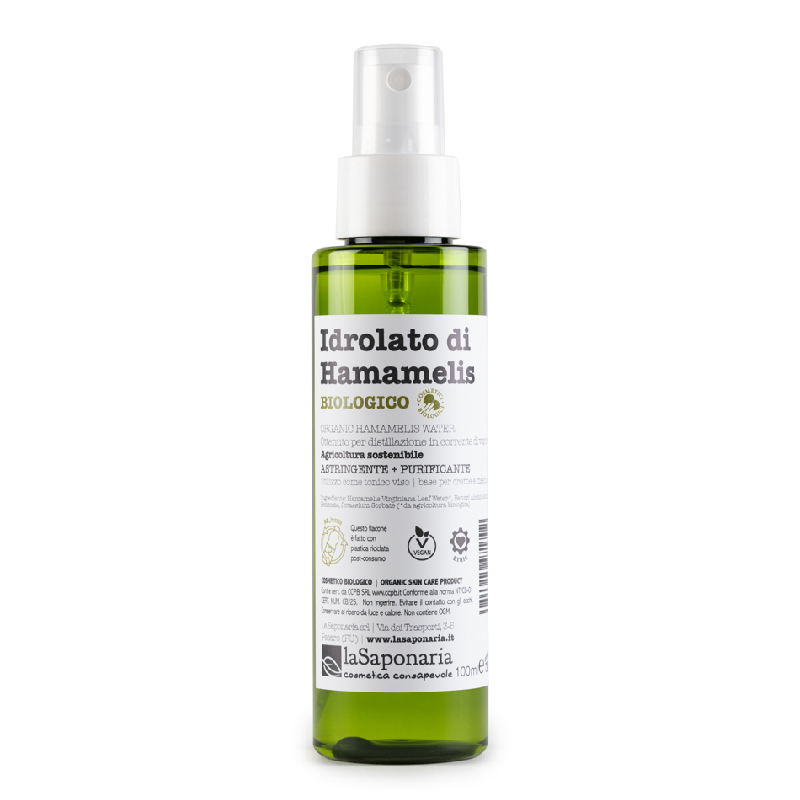 Hidrolat bio decongenstionant de hamamelis