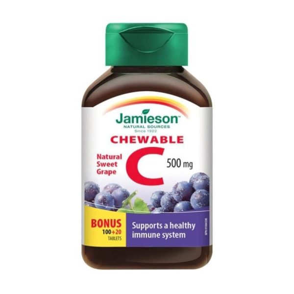 Jamieson Vitamina C 500 mg aroma struguri