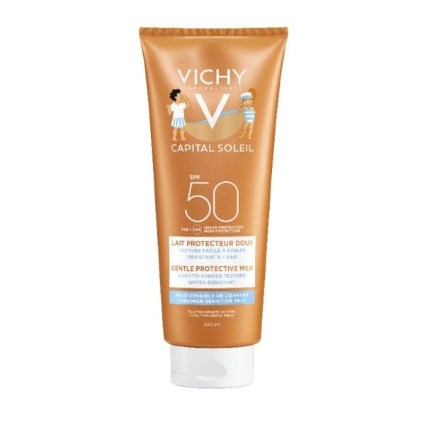 Lapte cu protectie solara SPF 50+ pentru copii Capital Soleil