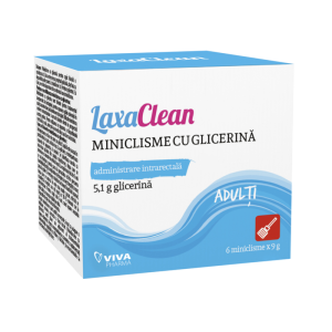 LaxaClean miniclisme glicerina adulti