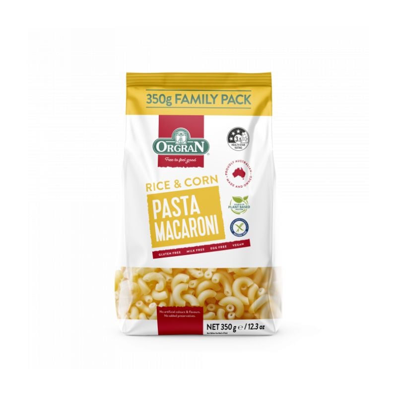 Macaroane din orez si porumb fara gluten