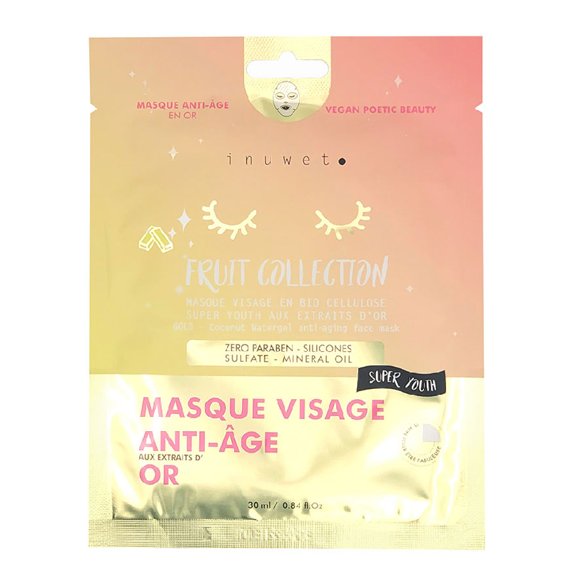 Masca de fata anti-aging cu extract de aur