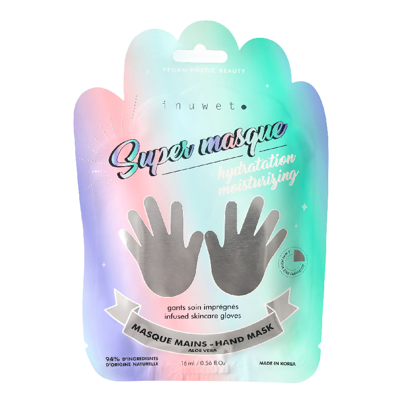 Masca hidratanta tip manusi pentru maini cu Aloe Vera