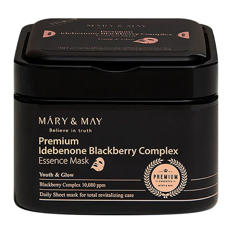 Masca tip servetel Premium Idebenone Blackberry Complex