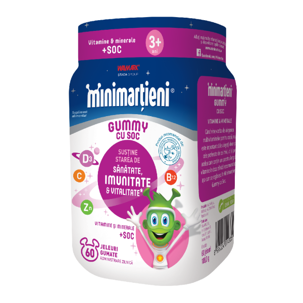 Minimartieni jeleuri cu soc