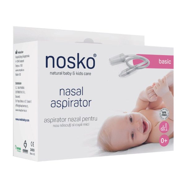 Nasko Baby aspirator nazal pentru nou nascuti si copii