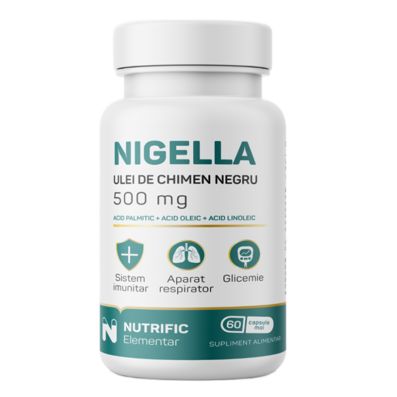 Nigella 500mg ulei de chimen negru