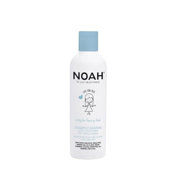 Noah Sampon pentru copii cu lapte & zahar pentru par lung