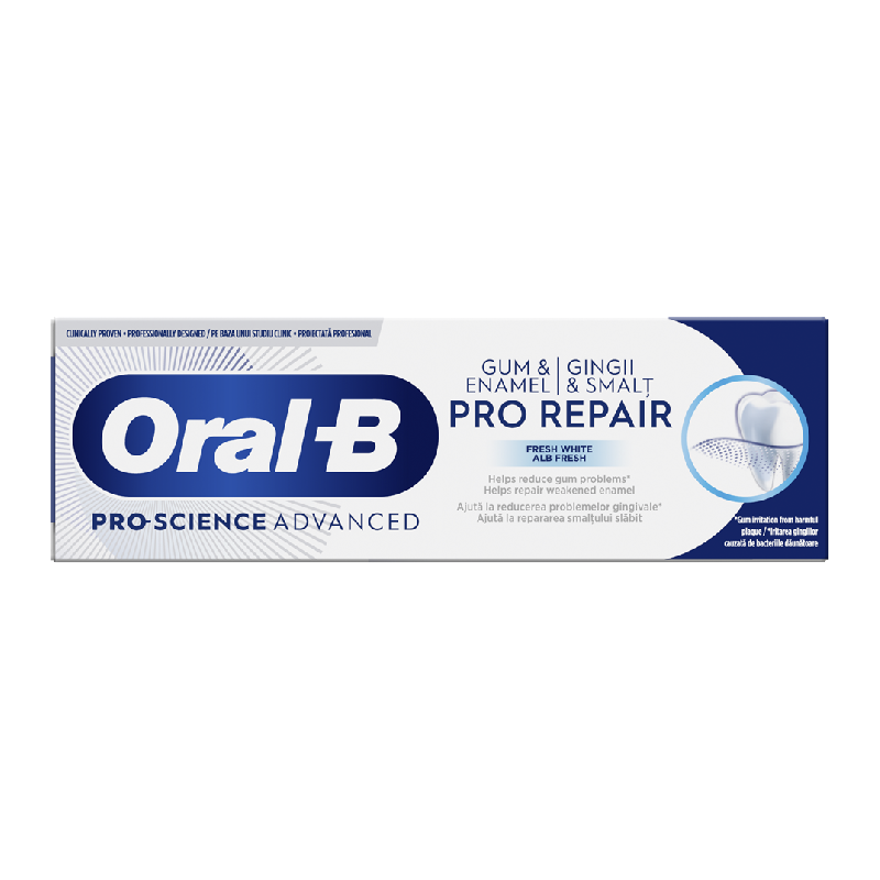 Pasta de dinti Advanced Gum & Enamel Pro-Repair Fresh White