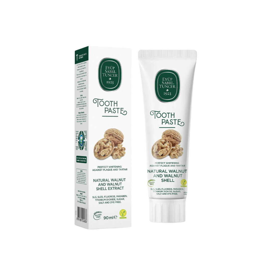 Pasta de dinti cu extract natural din nuca si coaja de nuca 90ml