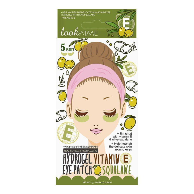 Plasturi de hidrogel hranitori si revitalizanti cu vitamina E
