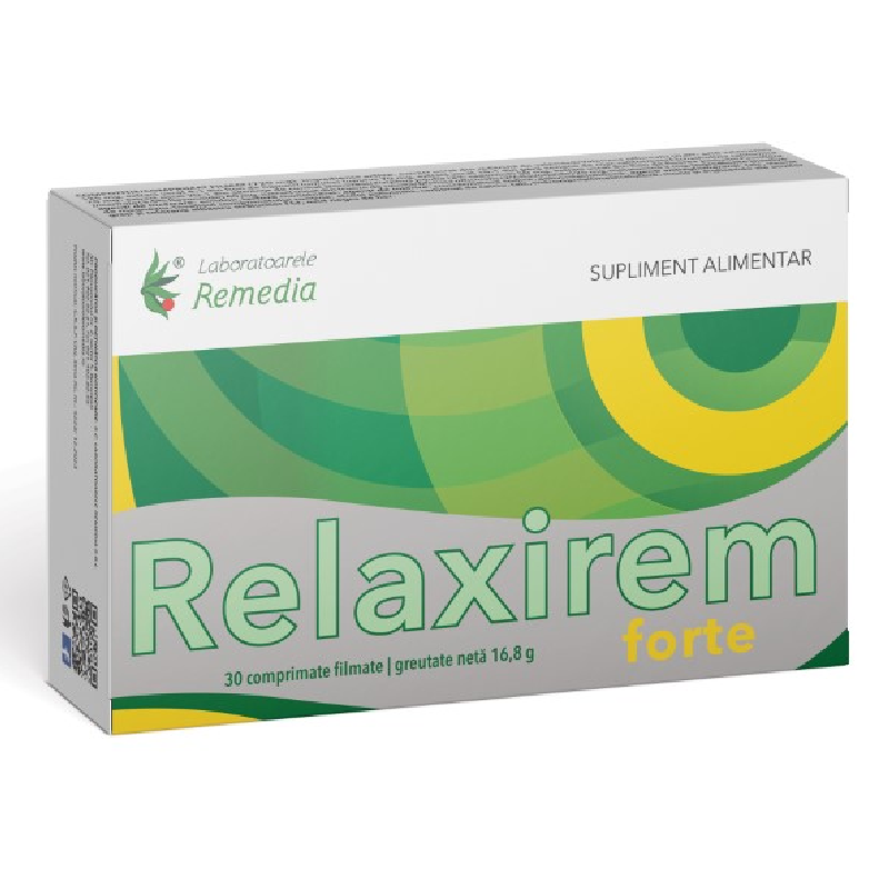 Relaxirem Forte 30 comprimate
