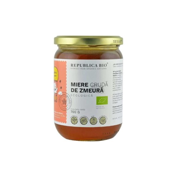 Republica BIO Miere de Zmeura ecologica cruda