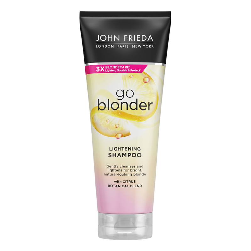 Sampon iluminator pentru par blond Go Blonder