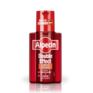 Sampon impotriva caderii parului si a matretii Double Effect Caffeine