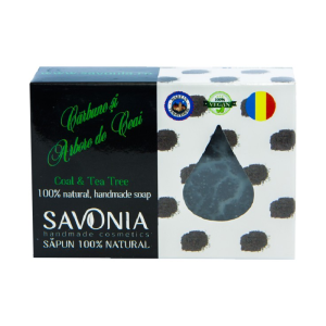 Sapun Natural Carbune si Arbore de Ceai